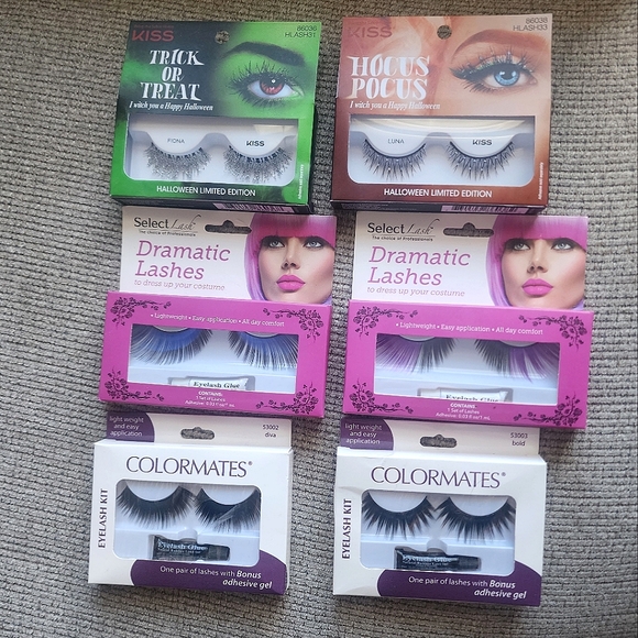 Fun, dramatic fake lashes bundle - Picture 1 of 15
